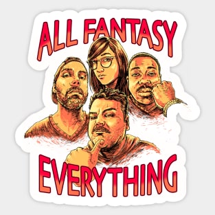 All Death Everything Sticker